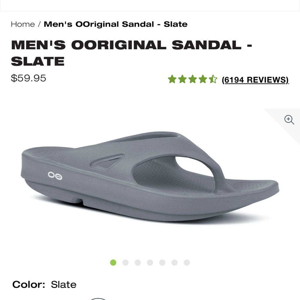MEN'S OORIGINAL SANDAL M10/W12
